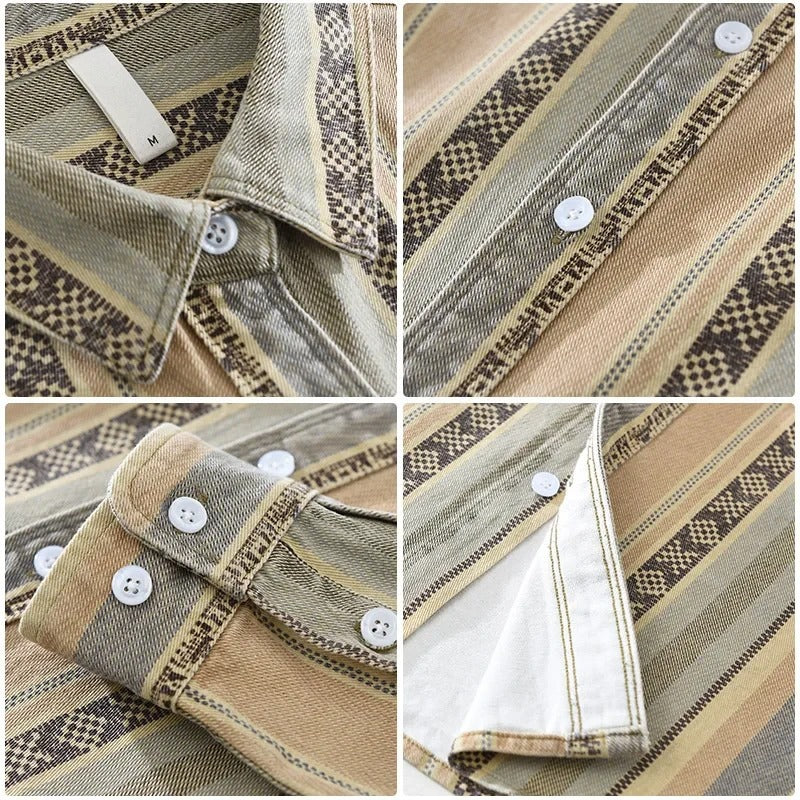 CHEMISE EN LIN VINTAGE ORIAN