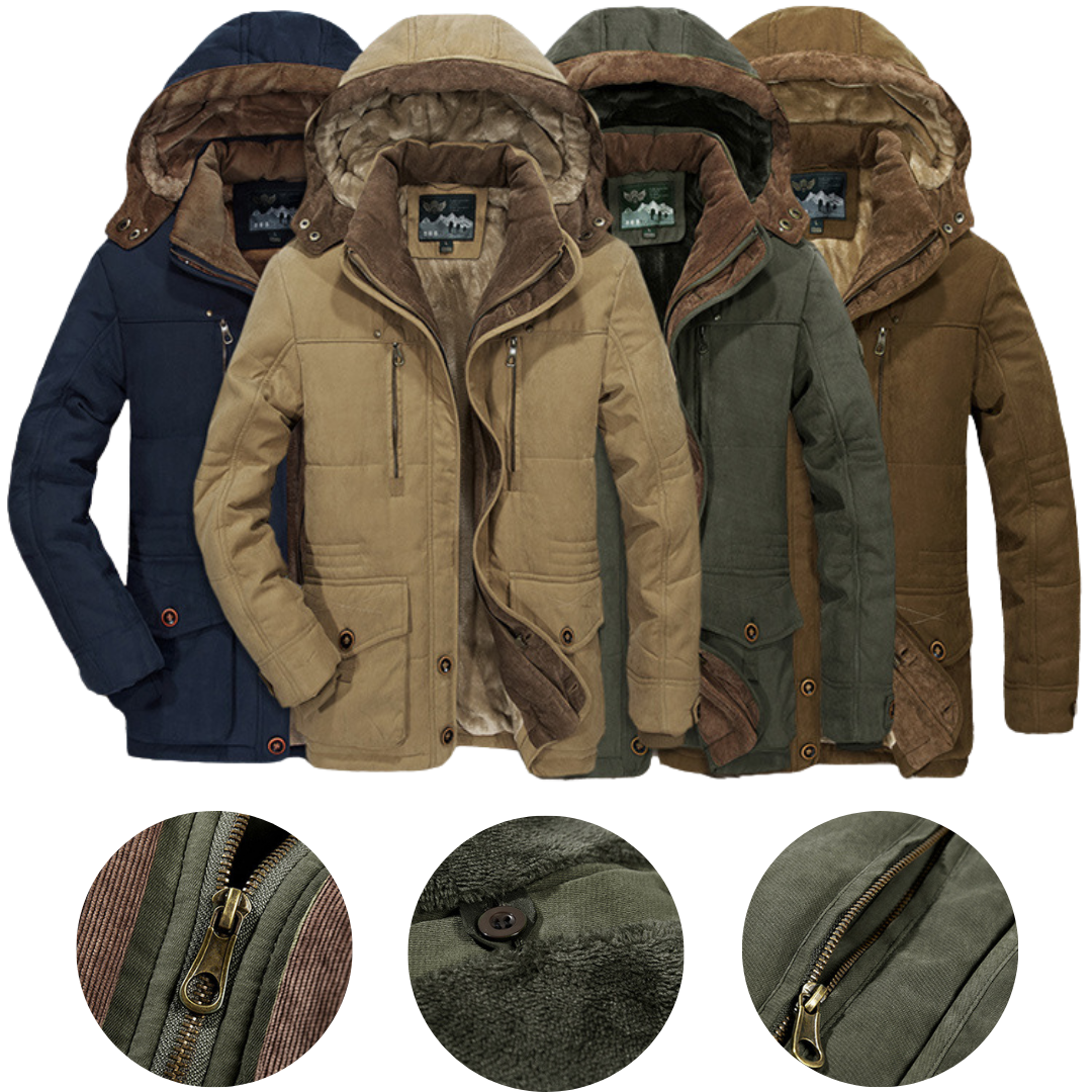 MAXIMILIAN™ - VESTE D'HIVER DOUBLÉE EN POLAIRE
