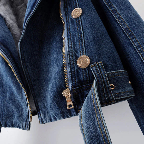 Manteau en denim luxueux Bethany