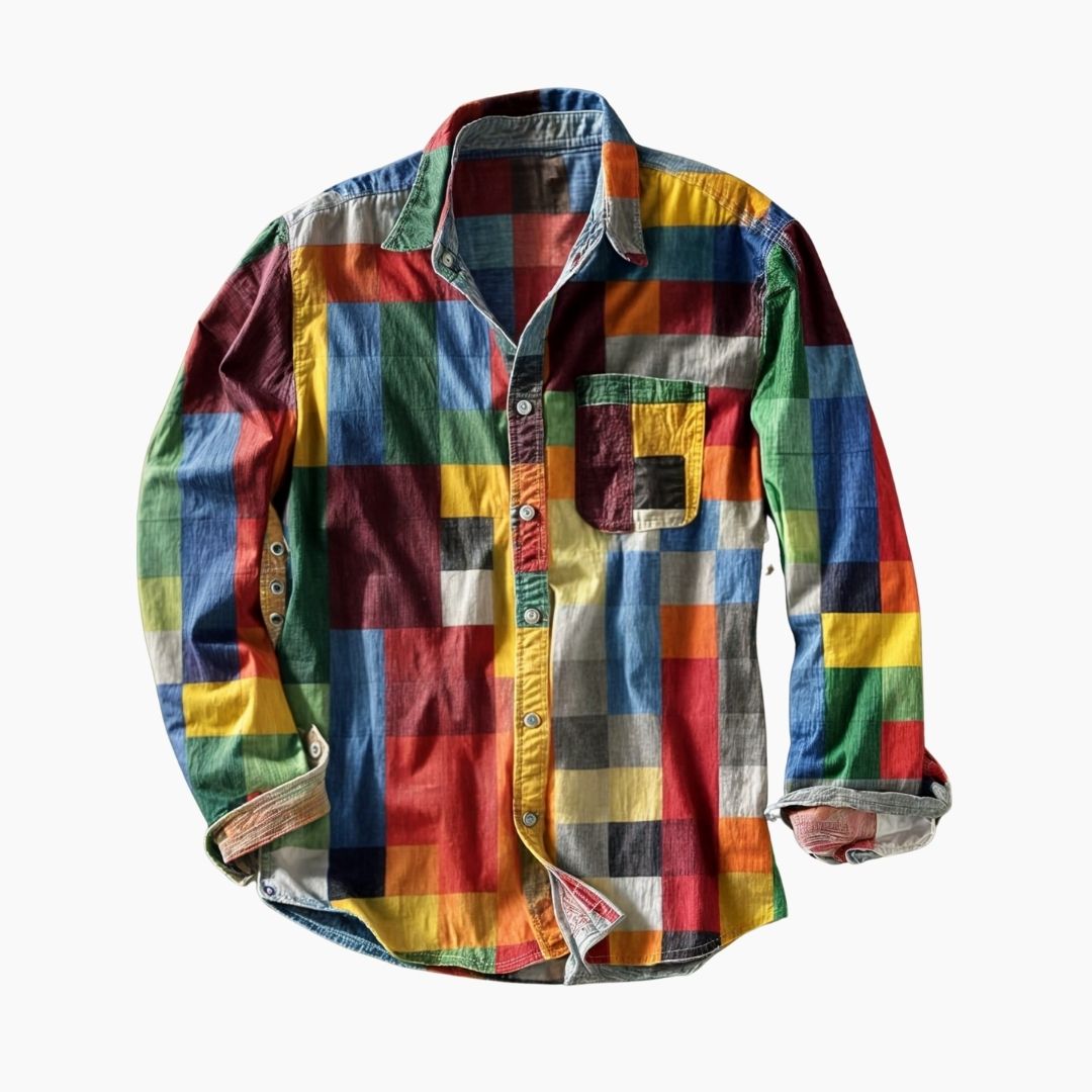 Napoli | Chemise à carreaux du sud de l'Italie