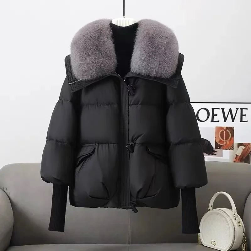 Isabella - Veste polaire à col en fourrure