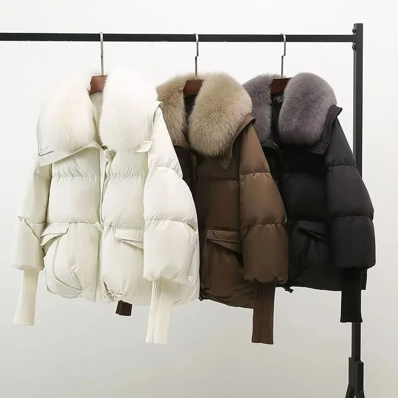 Isabella - Veste polaire à col en fourrure