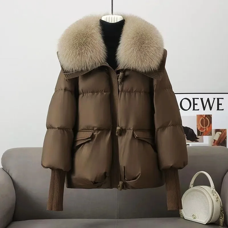 Isabella - Veste polaire à col en fourrure