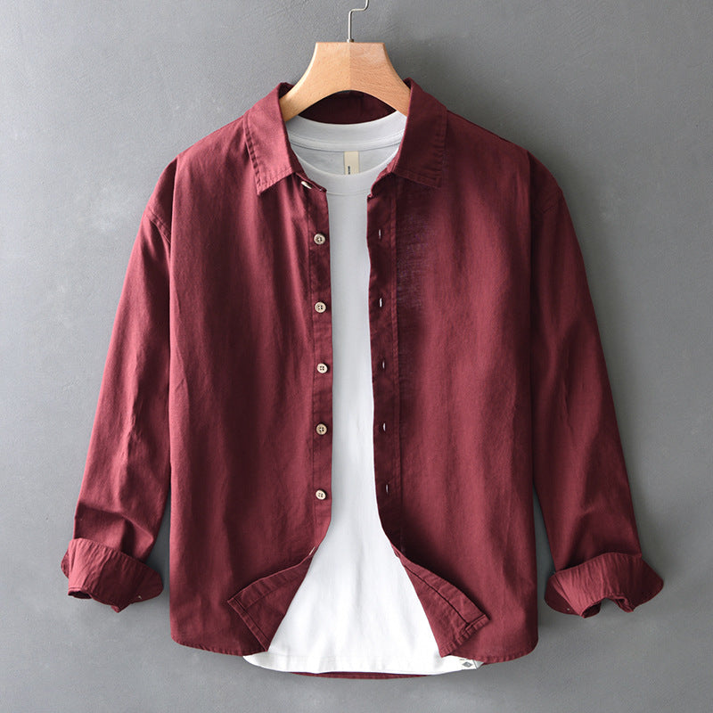 CHEMISE EN LIN AURI