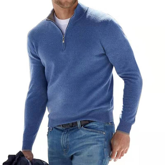 Flavio - Pull en tricot à col en V