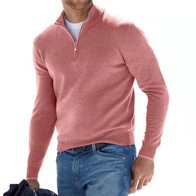 Flavio - Pull en tricot à col en V