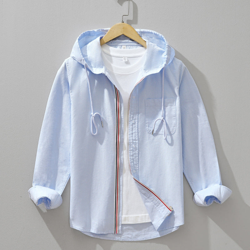 Sweat à capuche en lin Coastal Ease