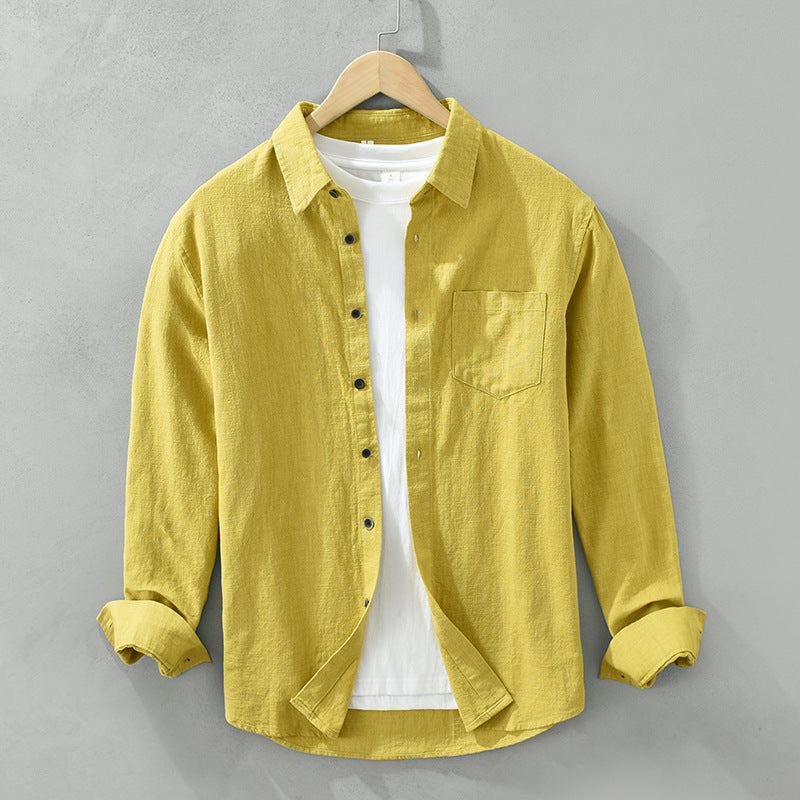 CHEMISE EN LIN LEO