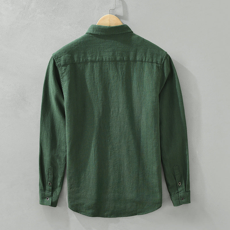 CHEMISE EN LIN LEO