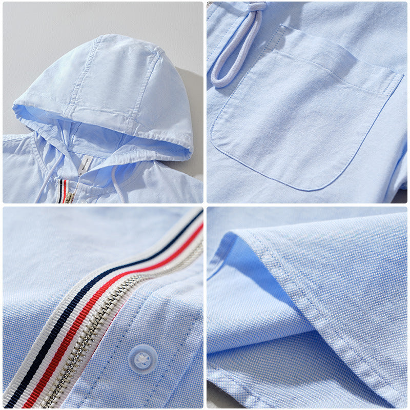 Sweat à capuche en lin Coastal Ease