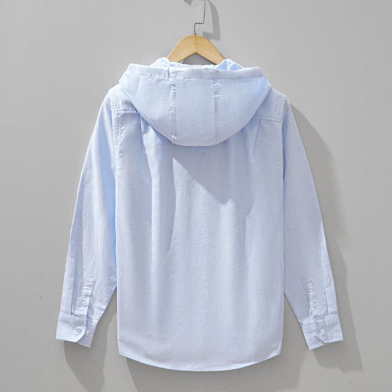 Sweat à capuche en lin Coastal Ease