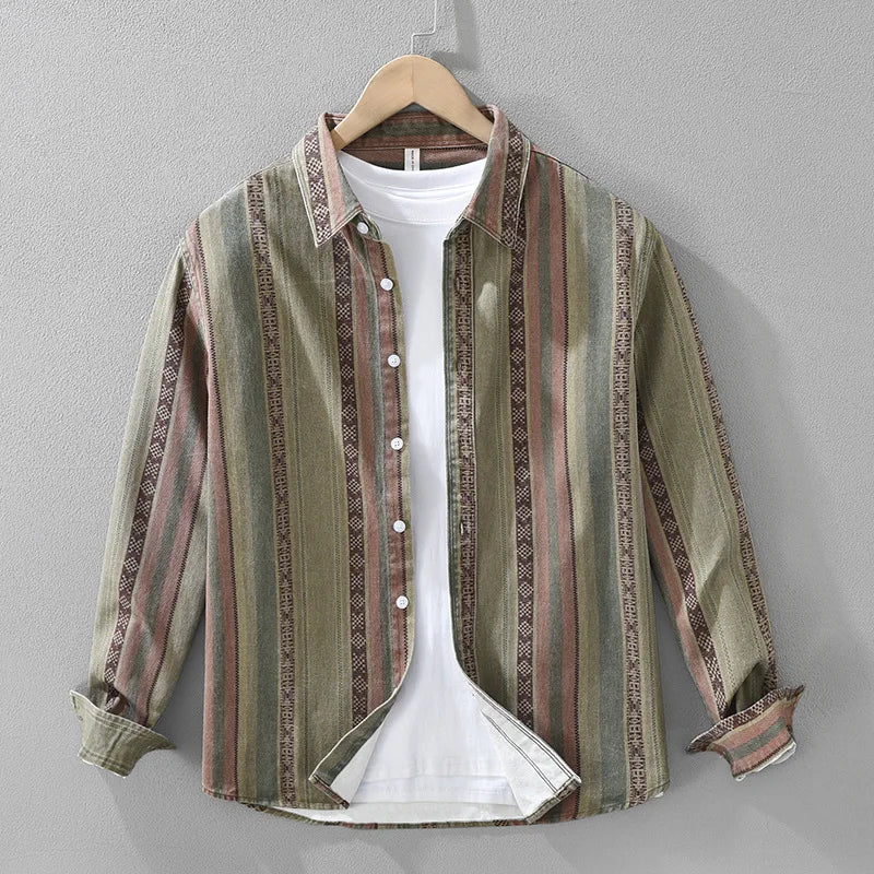 CHEMISE EN LIN VINTAGE ORIAN
