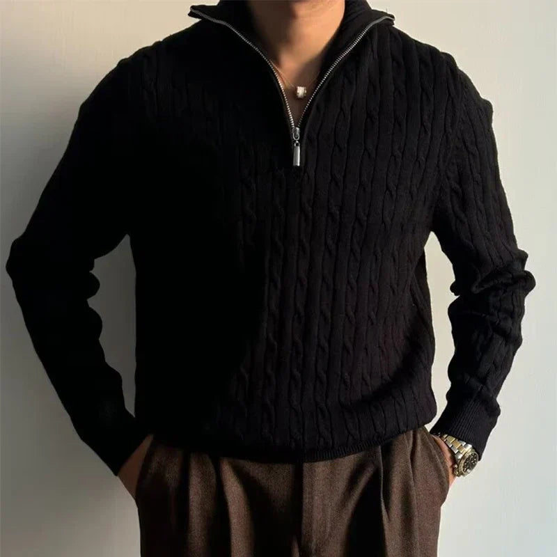 PULL LUCIEN DEMI-ZIP