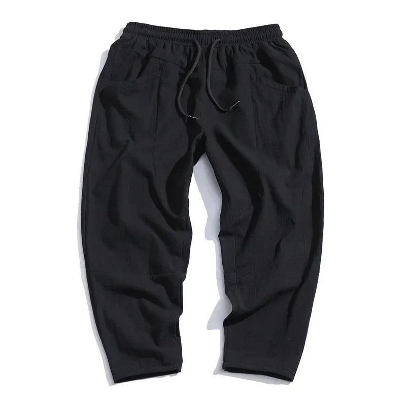 Takumi Linen Cropped Pants
