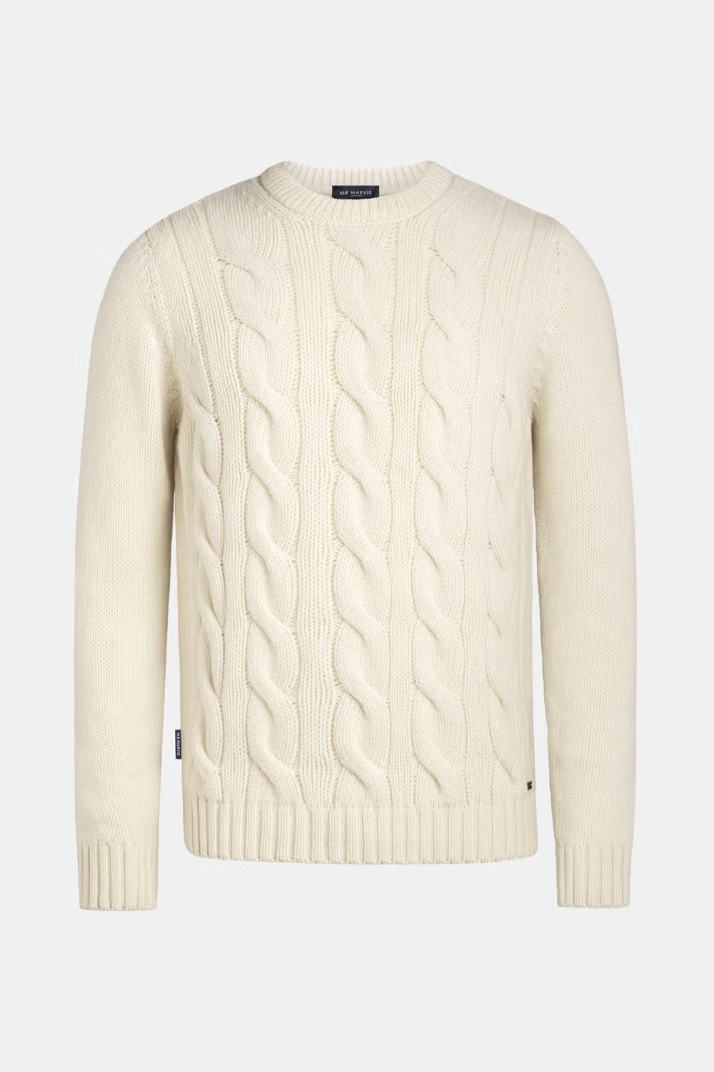 Pull en coton torsadé