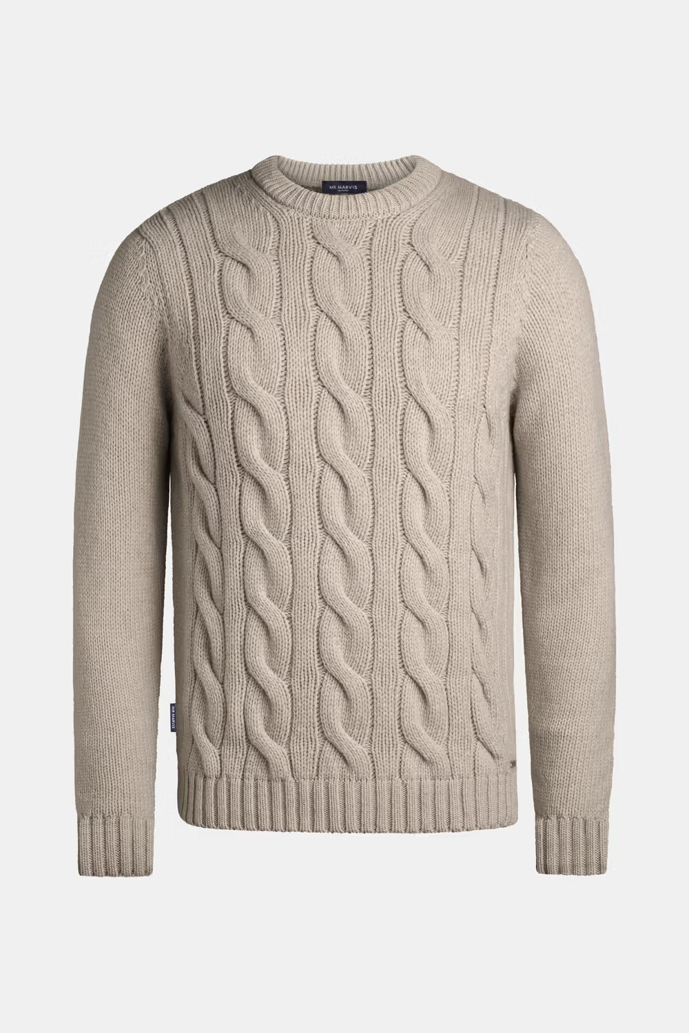 Pull en coton torsadé