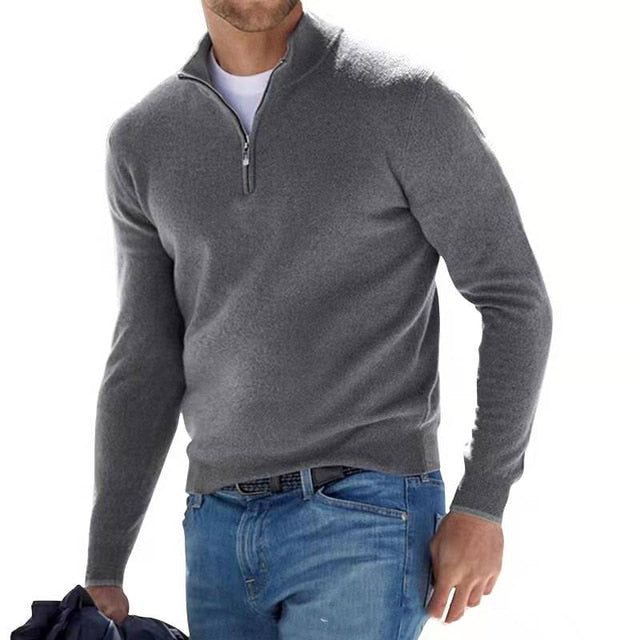 Flavio - Pull en tricot à col en V