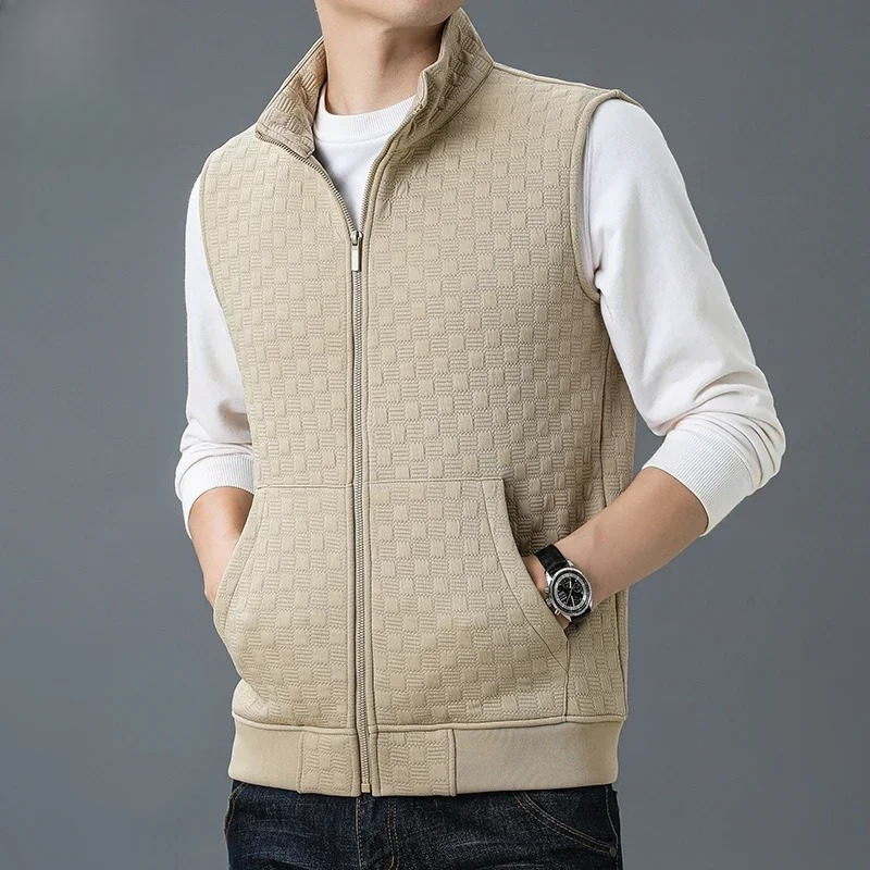 GILET ZIPPÉ TEXTURÉ STRYDE