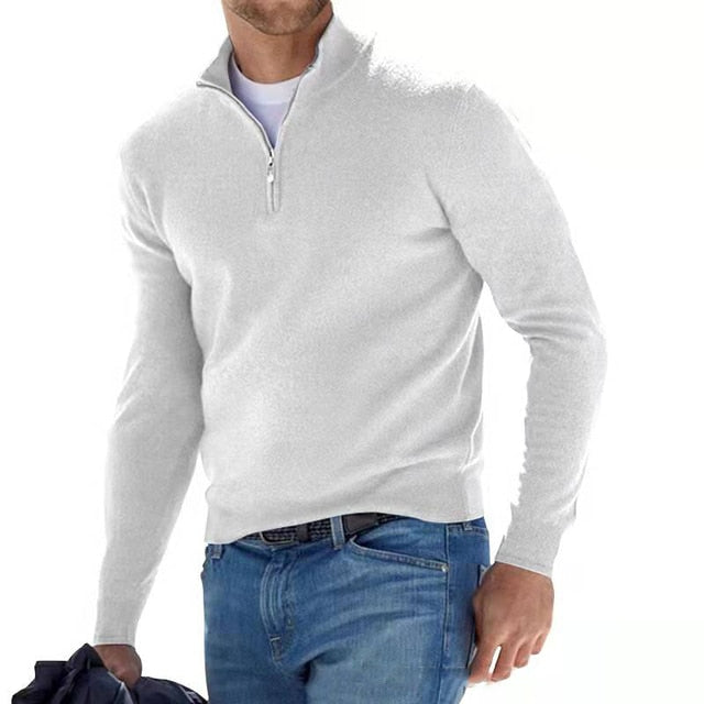 Flavio - Pull en tricot à col en V