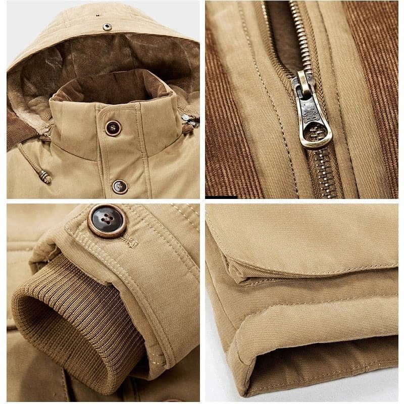 MAXIMILIAN™ - VESTE D'HIVER DOUBLÉE EN POLAIRE